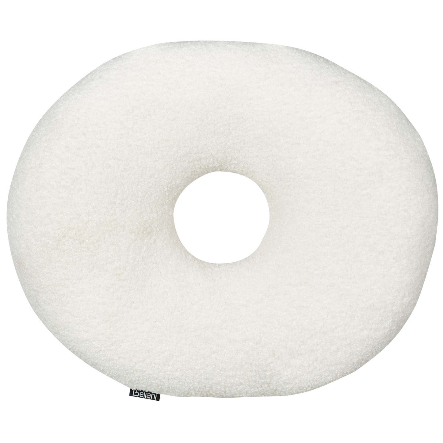 Dekokissen 2er Set HESPERIS Bouclé Cremeweiss Ohne Muster