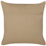 Dekokissen RUBUS Jute 45 x 45 cm Beige Pflanzenmuster