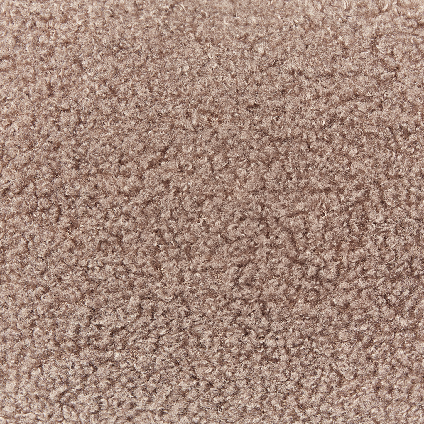 Dekokissen 2er Set HESPERIS Bouclé Braun Ohne Muster