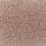 Dekokissen 2er Set HESPERIS Bouclé Braun Ohne Muster