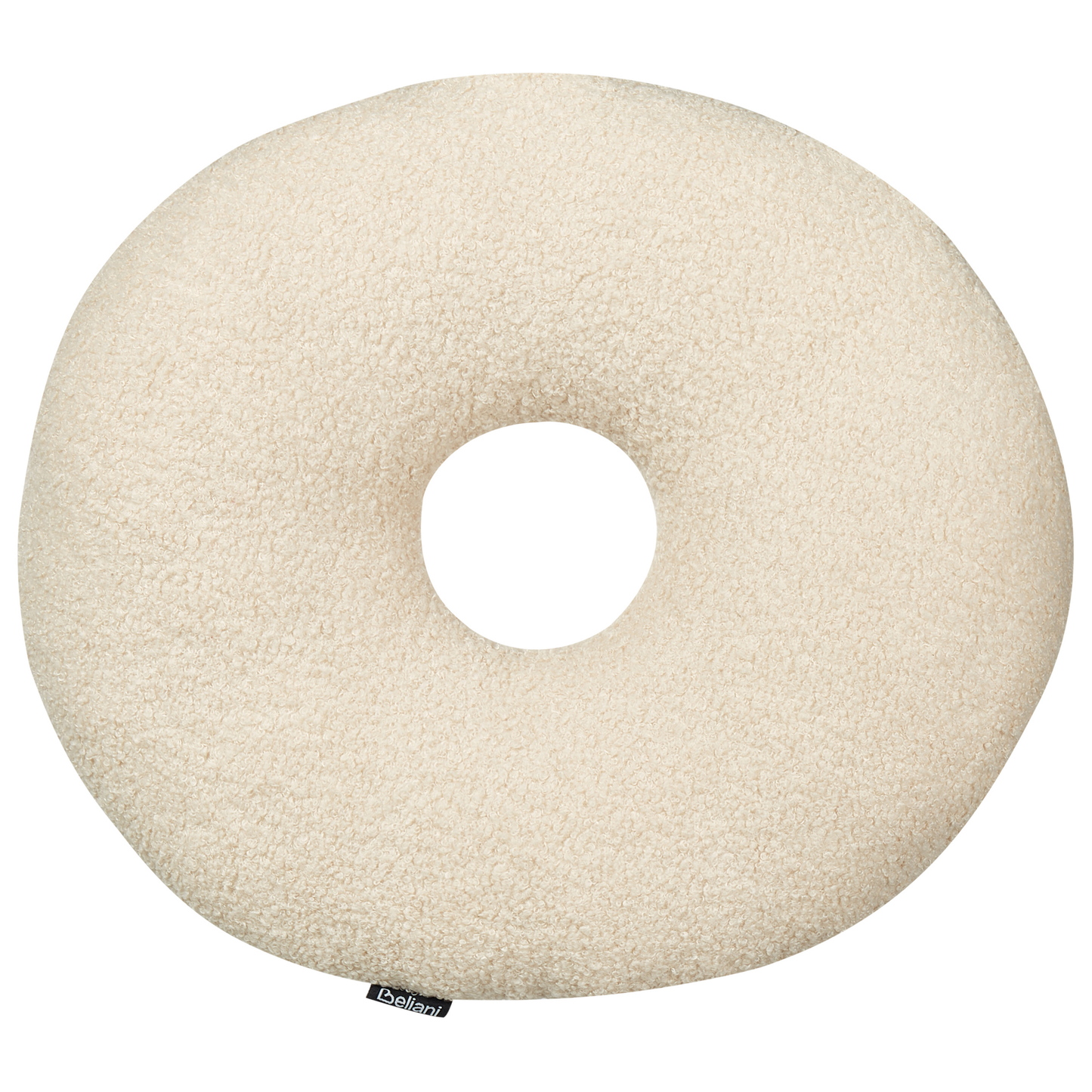 Dekokissen 2er Set HESPERIS Bouclé Beige Ohne Muster