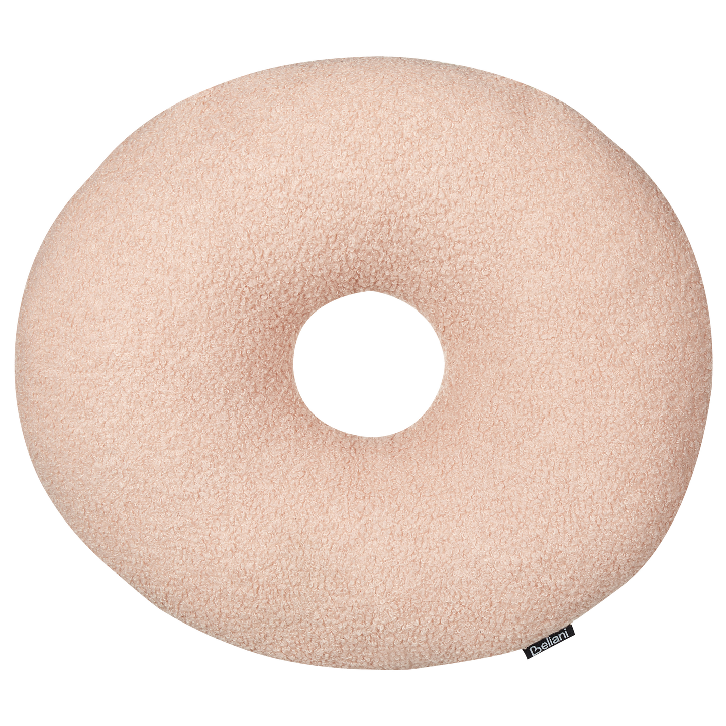 Dekokissen 2er Set HESPERIS Bouclé Pastellrosa Ohne Muster