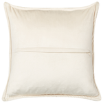 Dekokissen 2er Set SENECIA Bouclé 45 x 45 cm Hellbeige Ohne Muster