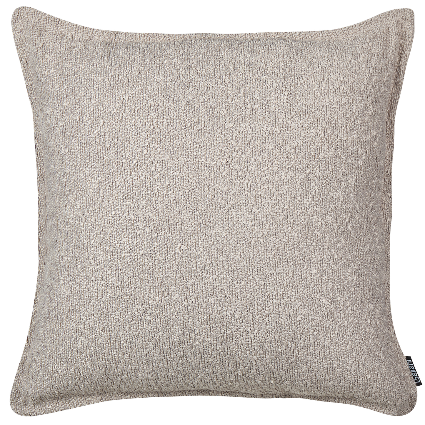 Dekokissen 2er Set SENECIA Bouclé 45 x 45 cm Beige Ohne Muster