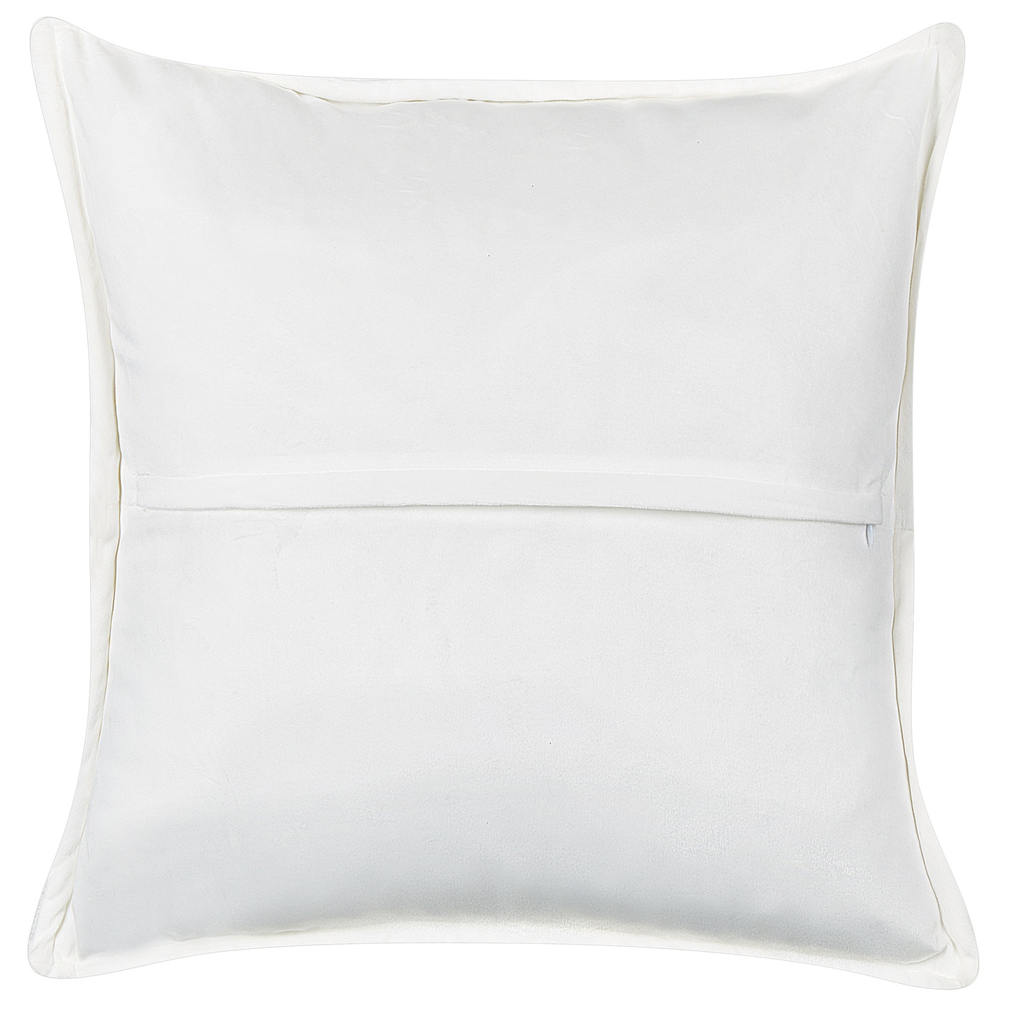 Dekokissen 2er Set SENECIA Bouclé 45 x 45 cm Cremeweiss Ohne Muster