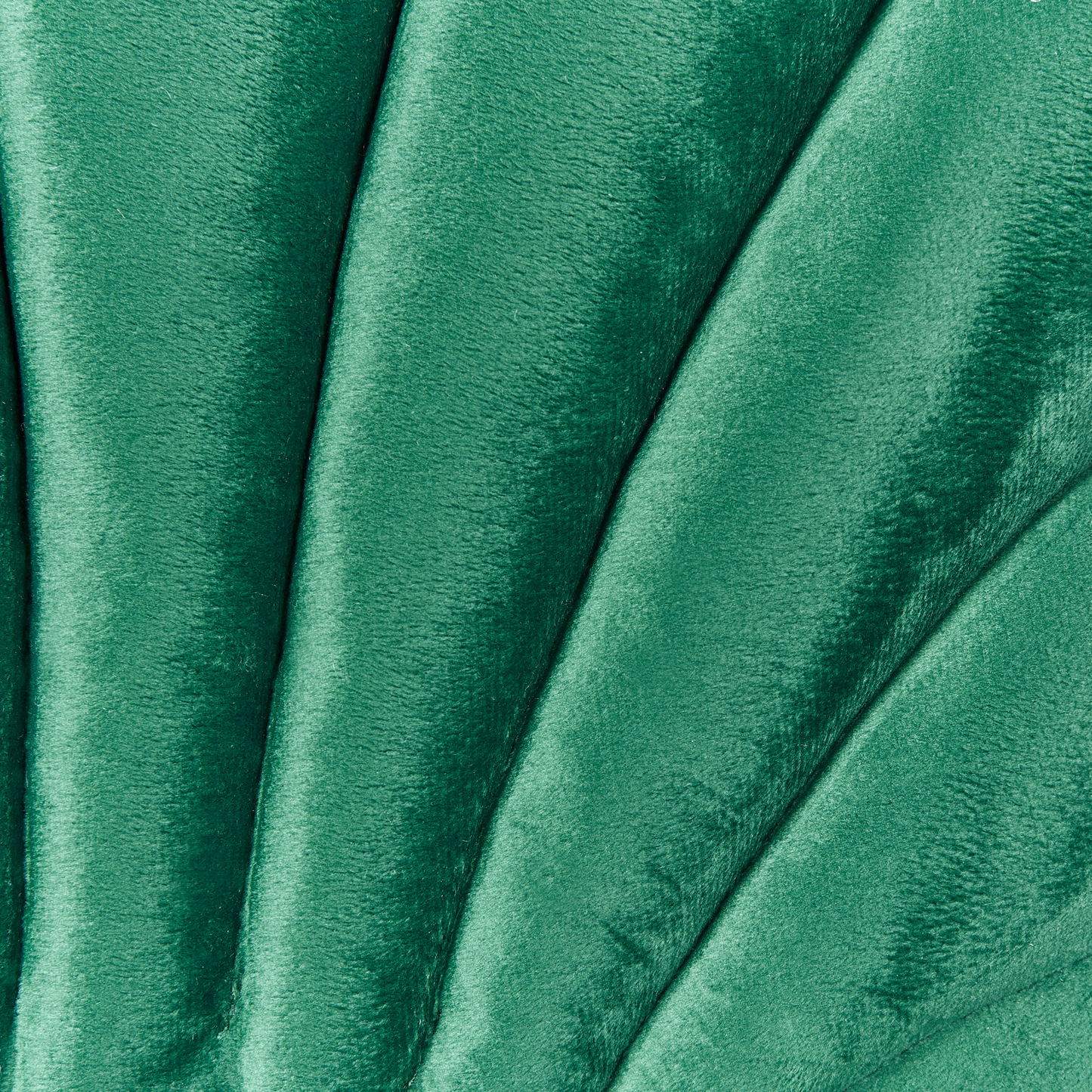 Dekokissen CONSOLIDA Samtstoff 47 x 35 cm Smaragdgrün Ohne Muster