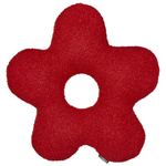 Dekokissen 2er Set CAMPONULA Bouclé 40 x 40 cm Rot Ohne Muster