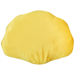 Dekokissen CONSOLIDA Samtstoff 47 x 35 cm Gelb Ohne Muster