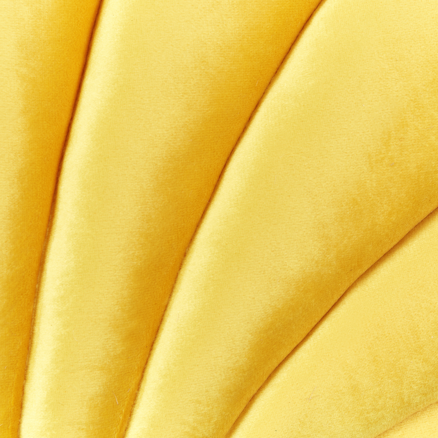 Dekokissen CONSOLIDA Samtstoff 47 x 35 cm Gelb Ohne Muster