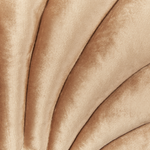 Dekokissen CONSOLIDA Samtstoff 47 x 35 cm Sandbeige Ohne Muster