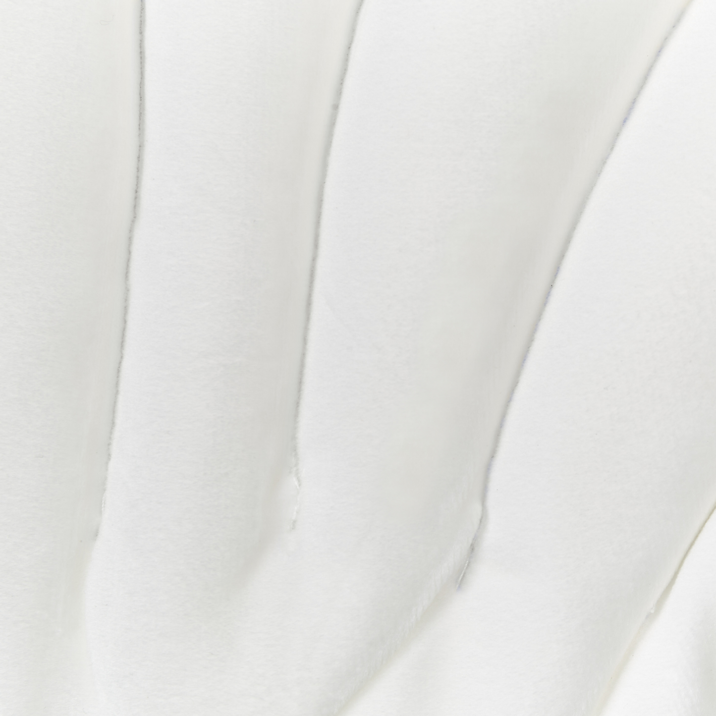 Dekokissen CONSOLIDA Samtstoff 47 x 35 cm Cremeweiss Ohne Muster