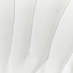 Dekokissen CONSOLIDA Samtstoff 47 x 35 cm Cremeweiss Ohne Muster