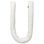 Dekokissen GLADIOLUS Bouclé 172 x 14 cm Cremeweiss Ohne Muster