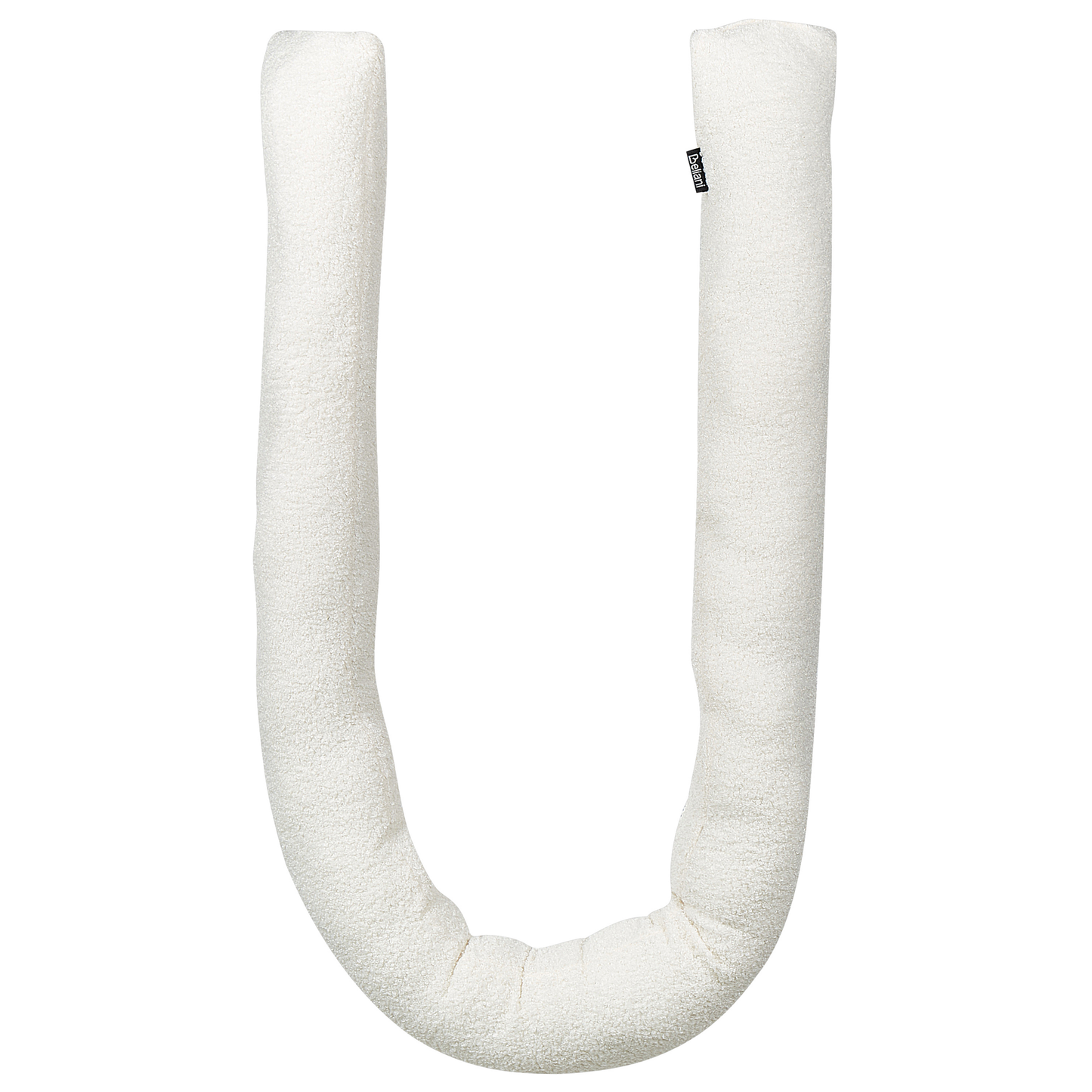 Dekokissen 2er Set GLADIOLUS Bouclé 172 x 14 cm Cremeweiss Ohne Muster