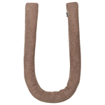 Dekokissen GLADIOLUS Bouclé 172 x 14 cm Braun Ohne Muster