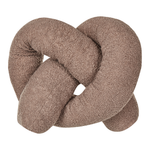 Dekokissen 2er Set GLADIOLUS Bouclé 172 x 14 cm Braun Ohne Muster