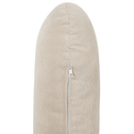 3-Sitzer Ecksofa Cord hellbeige linksseitig SIMOS