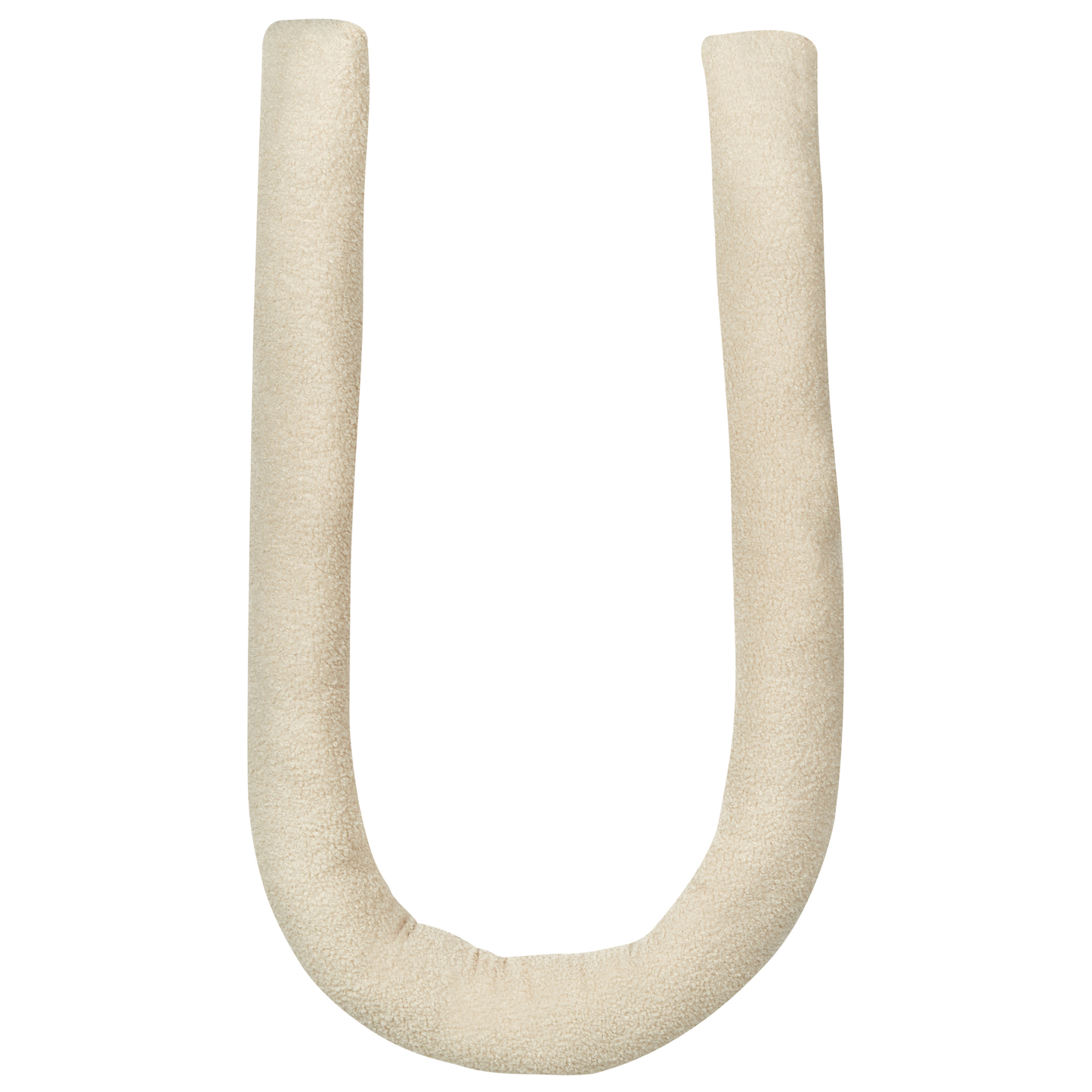 Dekokissen GLADIOLUS Bouclé 172 x 14 cm Beige Ohne Muster