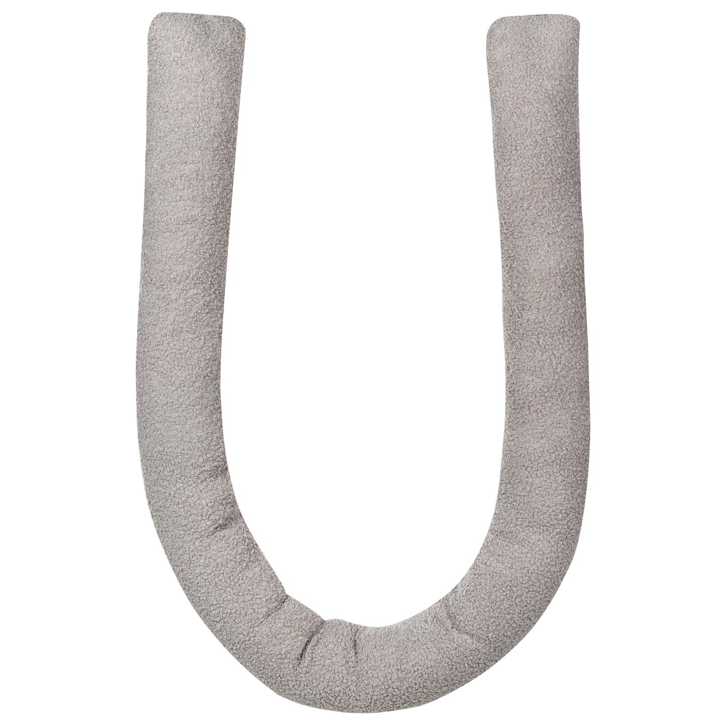 Dekokissen GLADIOLUS Bouclé 172 x 14 cm Grau Ohne Muster