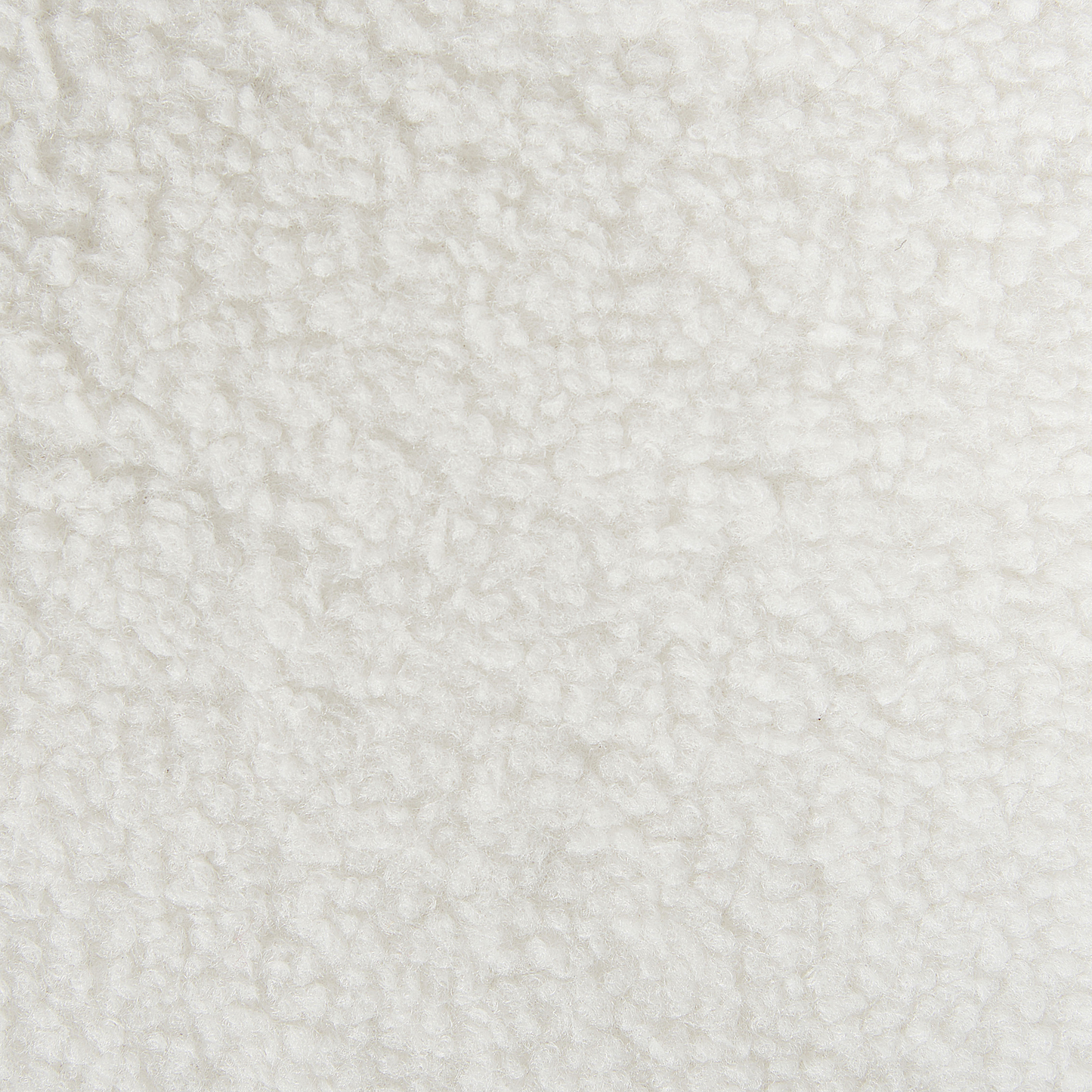 Ottomane TONSBERG Bouclé Weiss