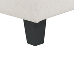 Ecksessel Leinenoptik hellbeige UNSTAD
