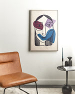 Canvas TORITTO Frauenmotiv 63 x 99 cm Bunt