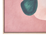 Canvas ADELFIA Abstraktes Muster 63 x 99 cm Bunt