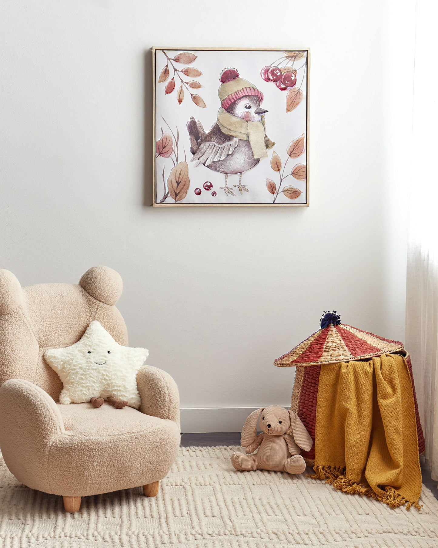 Canvas CASTRO Tiermotiv 63 x 63 cm Bunt