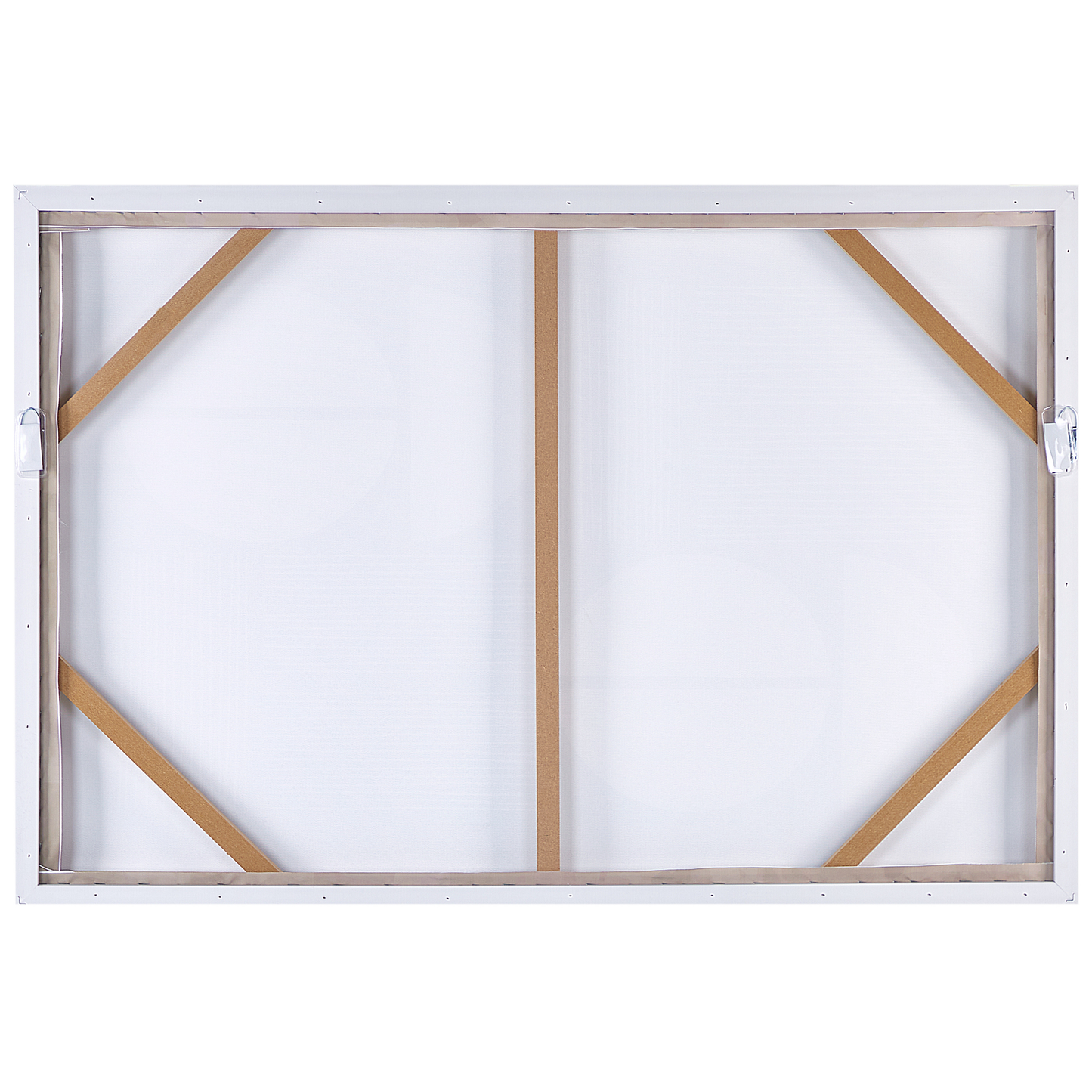 Canvas RACALE Abstraktes Muster 63 x 93 cm Beige