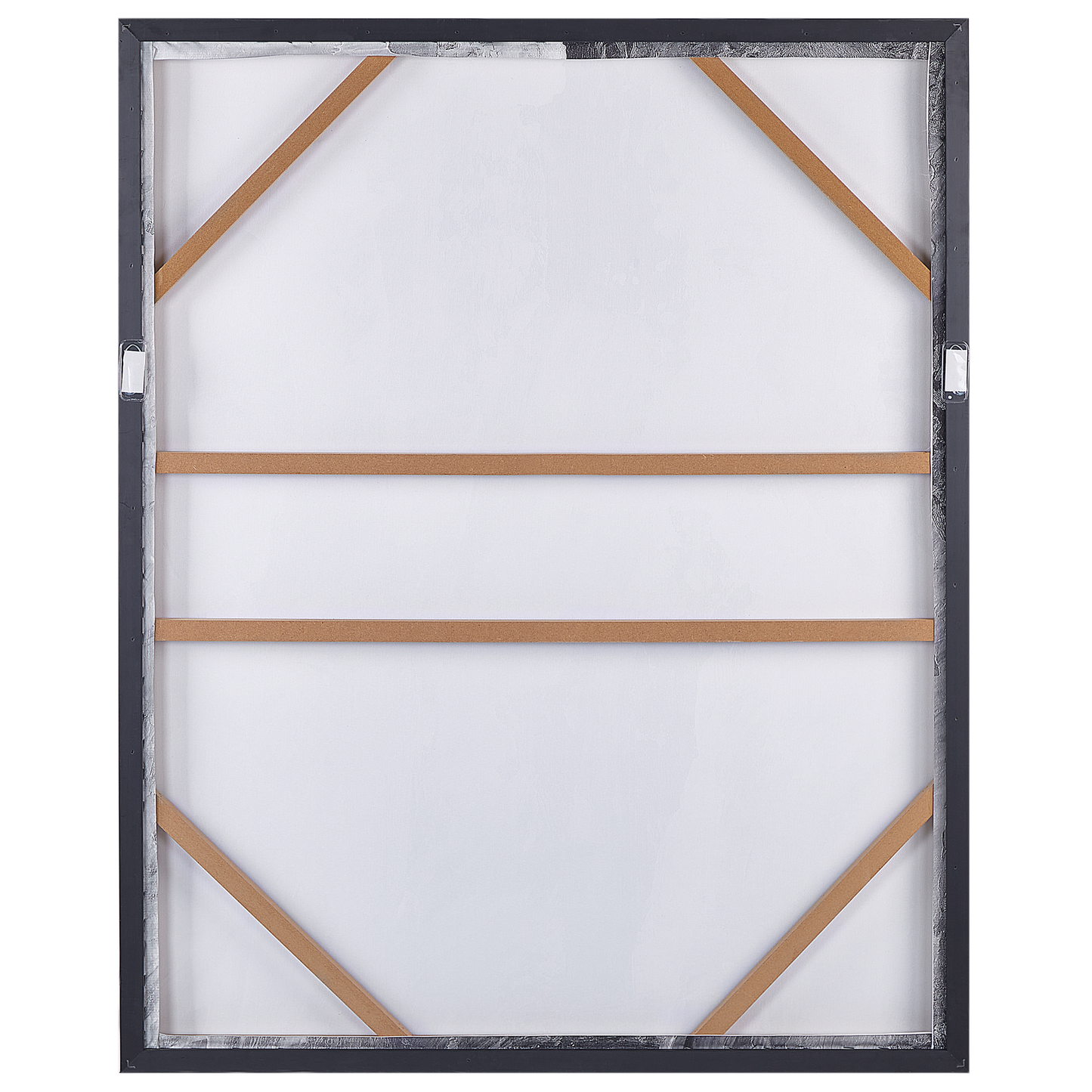 Canvas JESI Abstraktes Muster 83 x 103 cm Grau