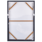 Canvas STATTE Abstraktes Muster 63 x 93 cm Schwarz