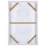 Canvas CAMPLI Tiermotiv 63 x 99 cm Grau