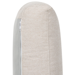 3-Sitzer Ecksofa beige rechtsseitig NORA