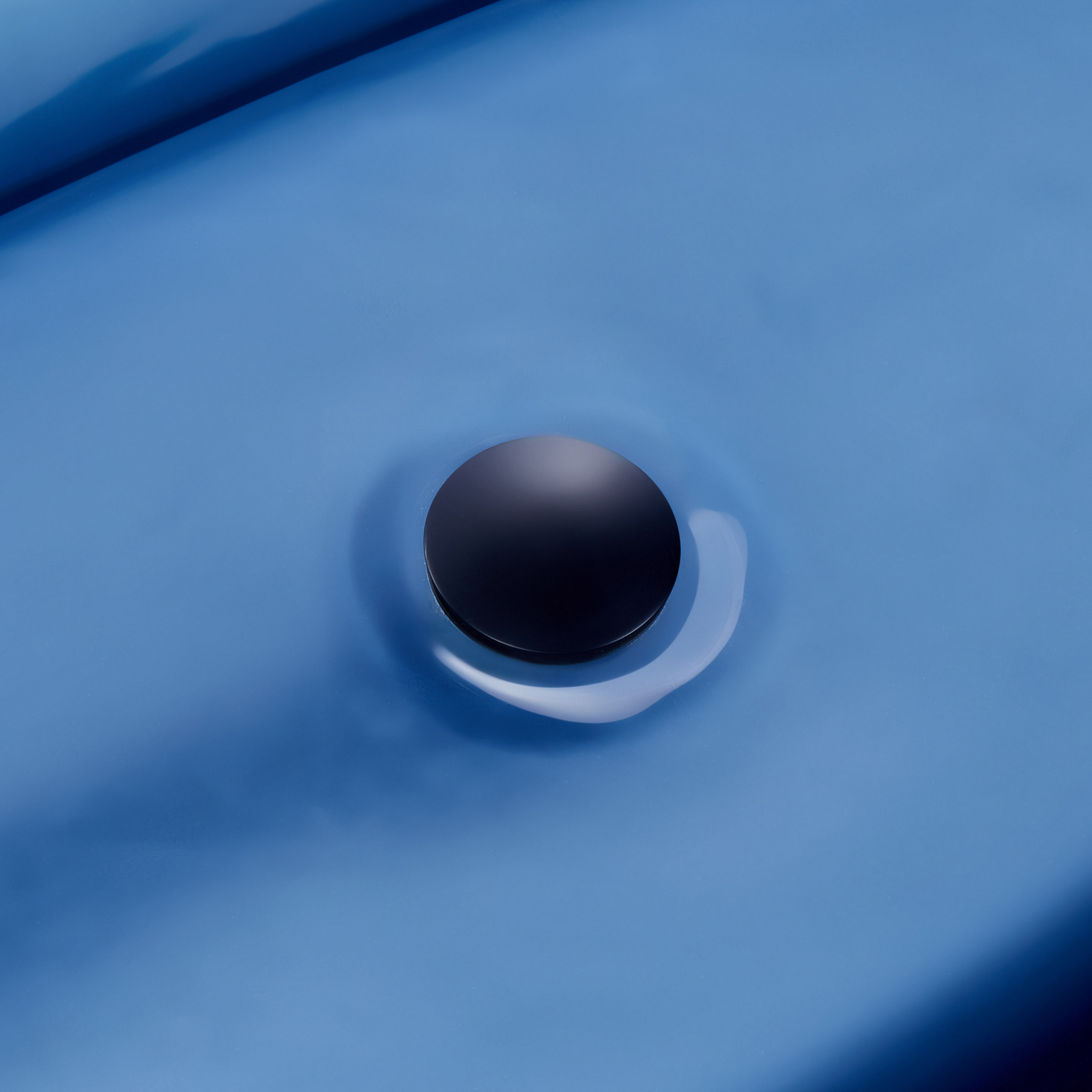 Badewanne freistehend hellblau oval 169 x 78 cm BLANCARENA