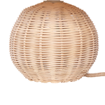 Tischleuchte CINDER Rattan Naturfarben