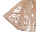 Hängelampe PALMETTO Baumwolle Beige