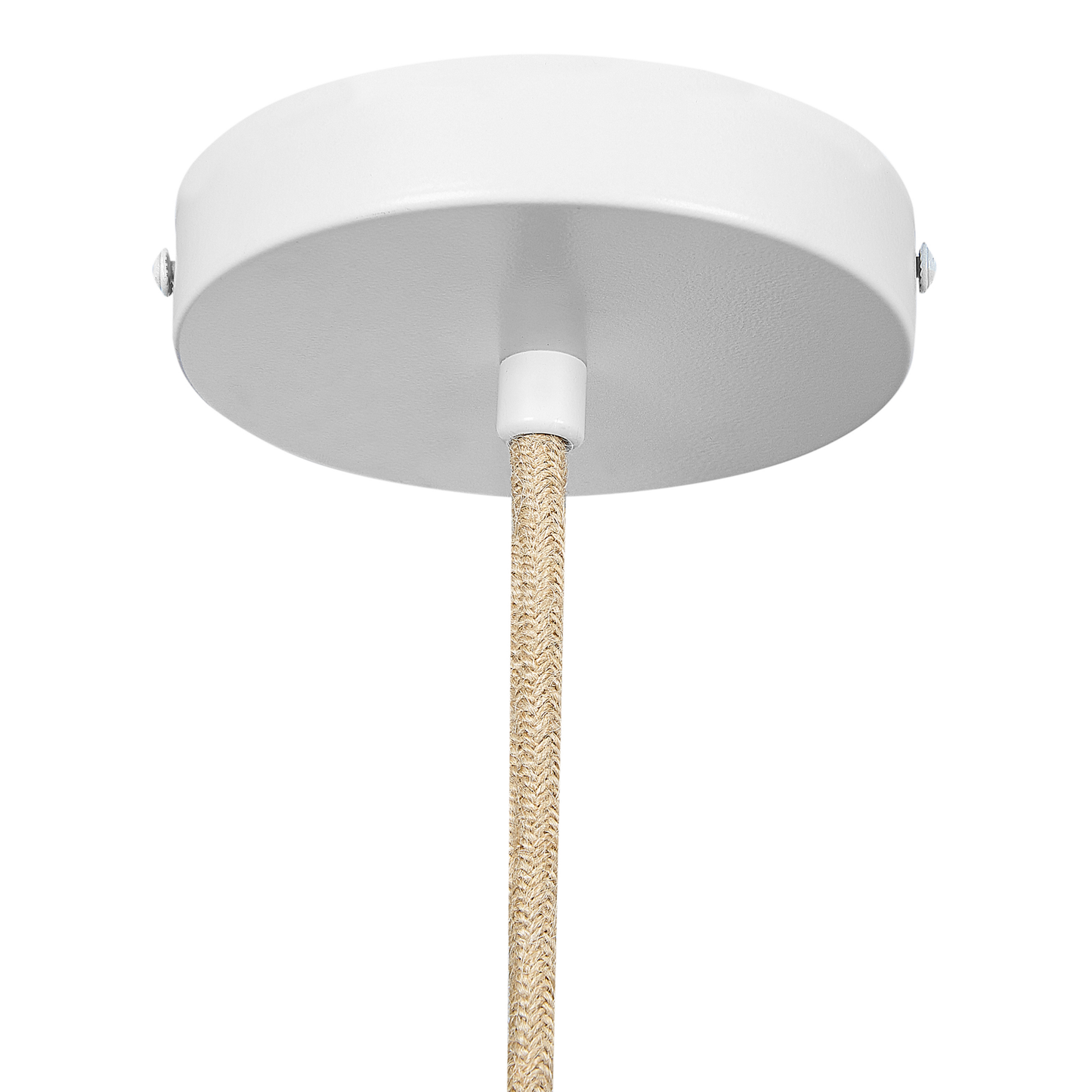 Hängelampe PALMETTO Baumwolle Beige