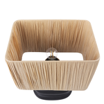 Tischleuchte JUDY Keramik Schwarz