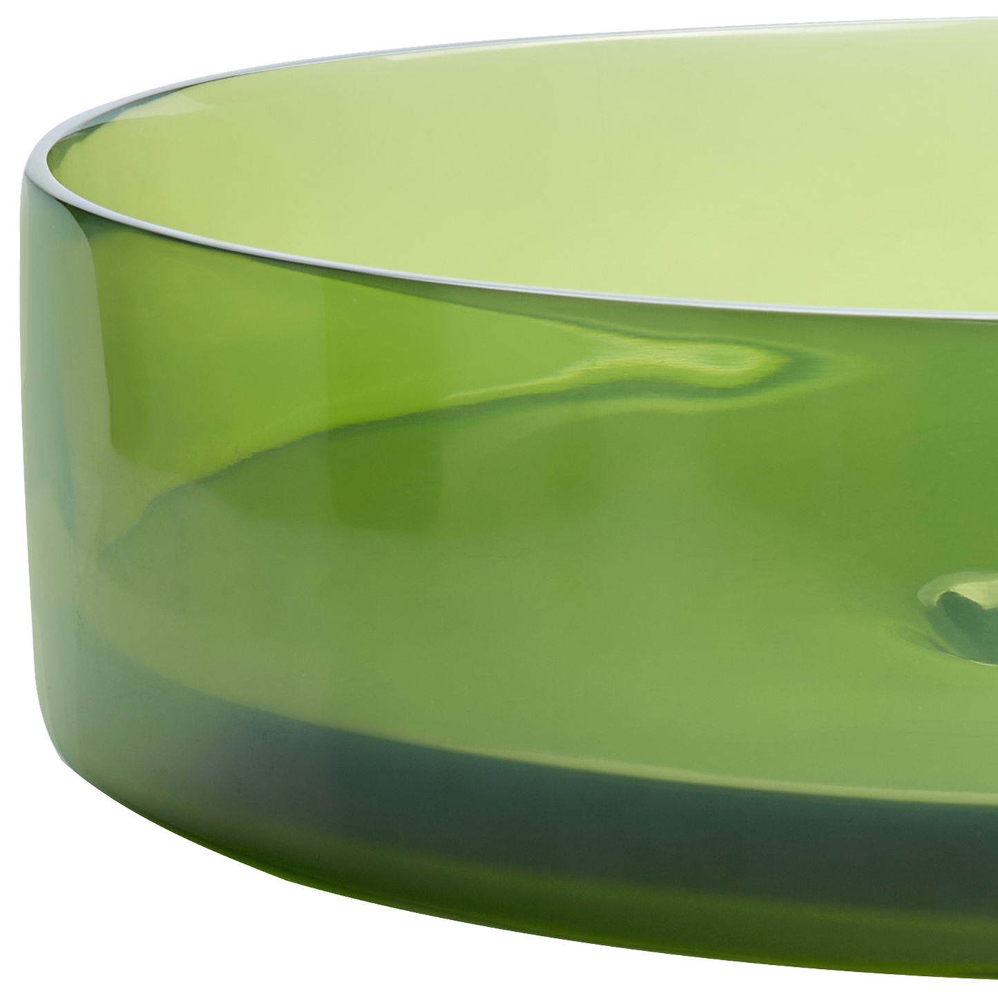 Aufsatzwaschbecken grün rund ⌀ 36 cm TOLOSA