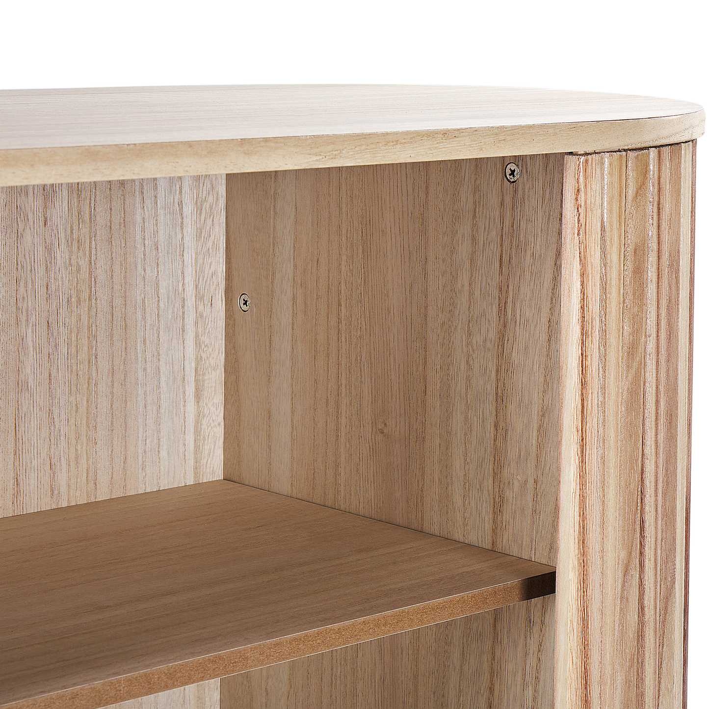 Schrank MANARA Paulownia-Holz 130 cm Hellbraun