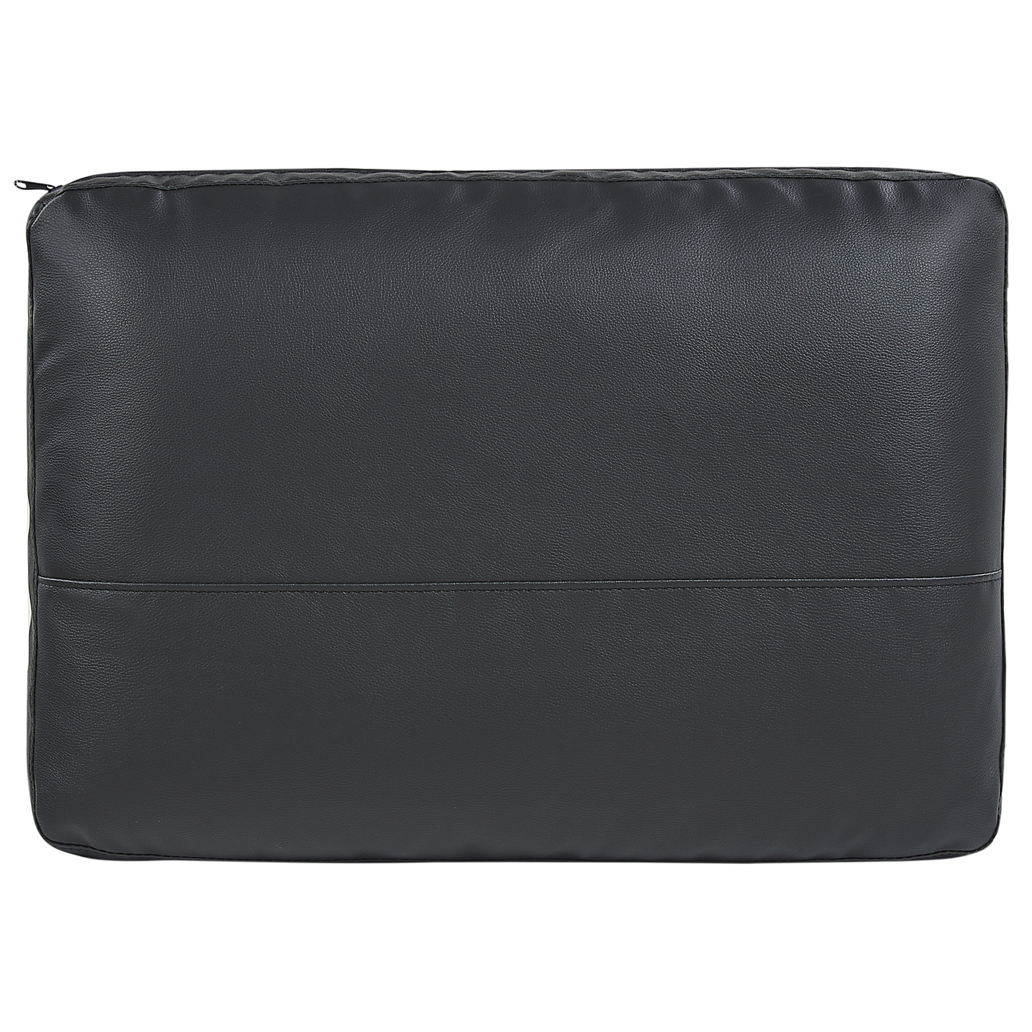 2-Sitzer Sofa Kunstleder schwarz SOVIK