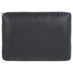 2-Sitzer Sofa Kunstleder schwarz SOVIK