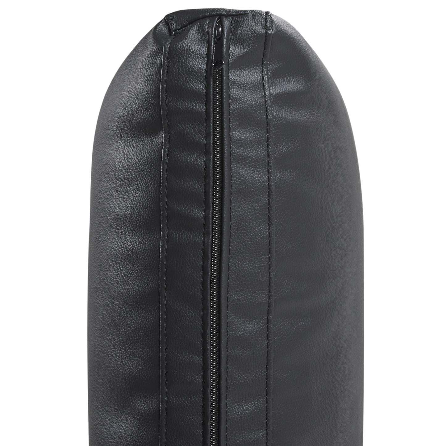 2-Sitzer Sofa Kunstleder schwarz SOVIK