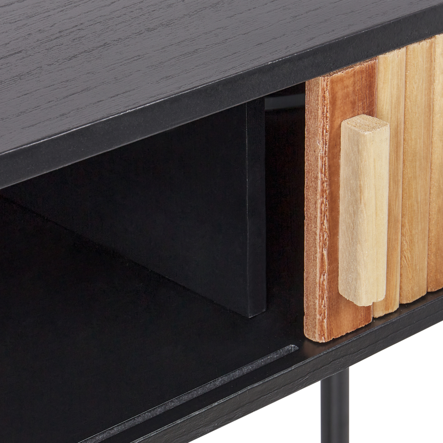 Konsolentisch CARNEY Paulownia-Holz Hellbraun