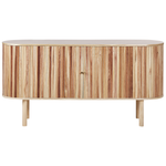 Schrank MANARA Paulownia-Holz 75 cm Hellbraun