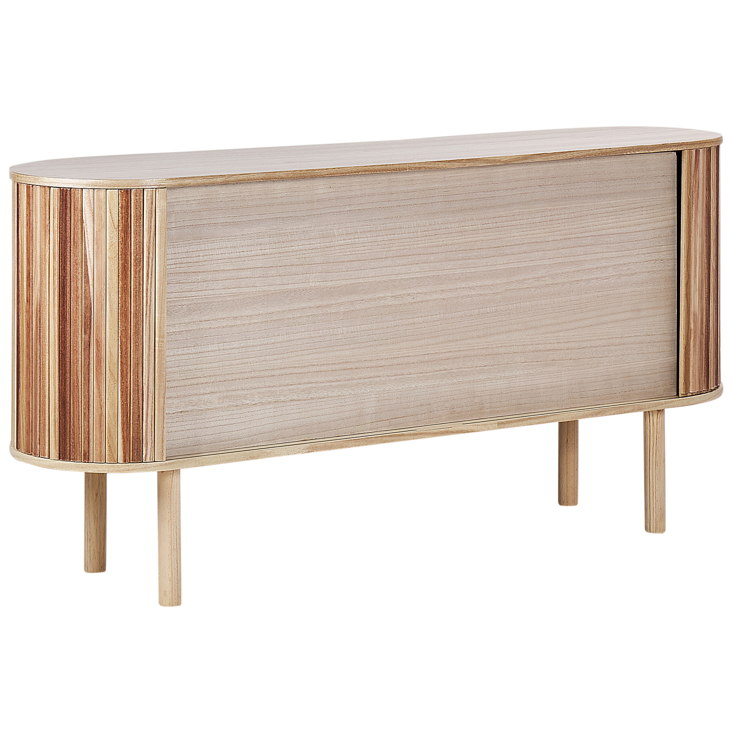 Schrank MANARA Paulownia-Holz 75 cm Hellbraun