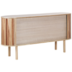 Schrank MANARA Paulownia-Holz 75 cm Hellbraun