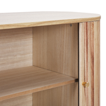 Schrank MANARA Paulownia-Holz 75 cm Hellbraun