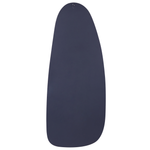 Wandspiegel CERGY 39 cm 95 cm Metall Schwarz