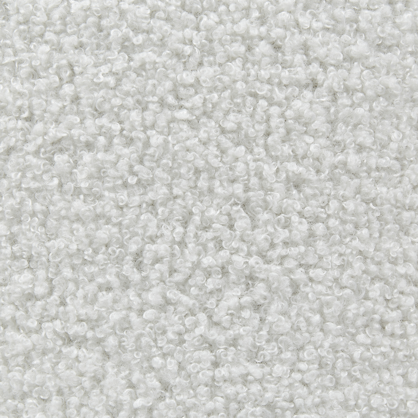 Pouf mit Stauraum Bouclé cremeweiss ⌀ 38 cm MARYLAND